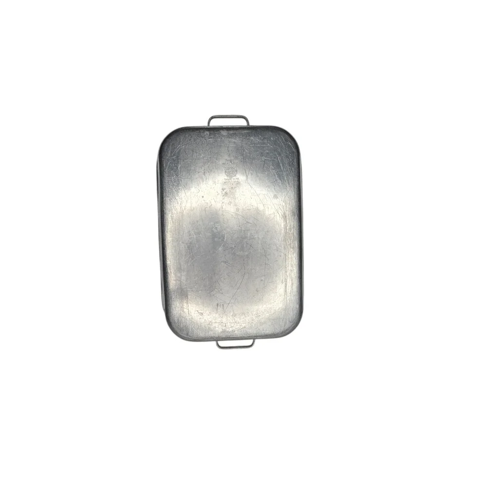 Wear-Ever Roaster Aluminum Roasting Pan Dome Lid 818 Dutch Oven Cover Vented
